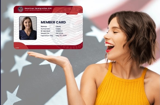 Tarjeta de membresía VIP American Immigration Aid